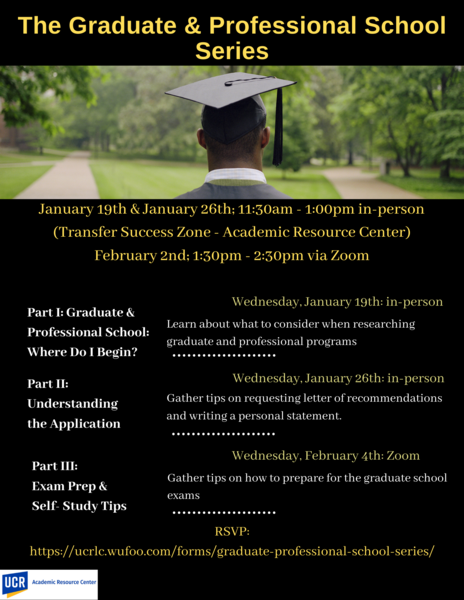 Graduate School Series Flyer