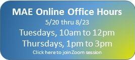 MAE office hours